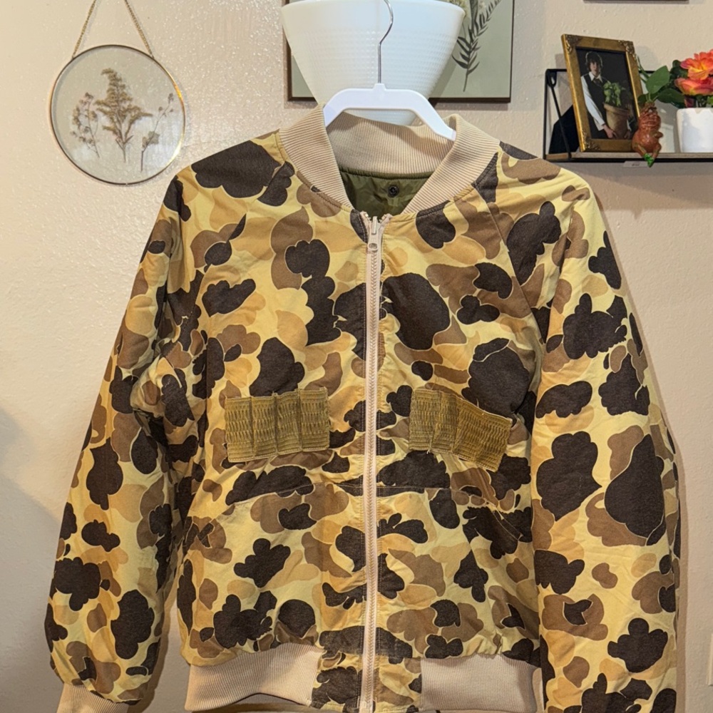 Vintage Reversible Duck Camo Columbia Jacket